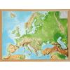 RELIEF EUROPA 1:8.000.000 MIT NATURHOLZRAHMEN Karte georelief Vertriebs GbR - georelief Vertriebs GbR