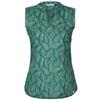 FRILUFTS COCORA SL SHIRT Damen Outdoor Bluse BERING SEA - MALACHITE GREEN AOP BICOLORED