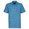Royal Robbins HEMPLINE SPACED S/S Herren Outdoor Hemd BLENDED UNDYED - TAHOE BLUE