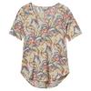 Royal Robbins FEATHERWEIGHT SCOOP TEE Damen T-Shirt BAKED CLAY OWENS PT - IVORY CAULFIELD PT