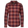Royal Robbins LIEBACK ORGANIC COTTON FLANNEL L/S Damen Outdoor Bluse BAKED CLAY WILDWOOD PLD - BURNT GRAPE TIMBER COVE PLD