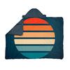 Voited TRAVEL BLANKET Decke CAMP VIBES TWO - SUNSET STIPES