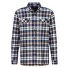 Patagonia M' S L/S ORGANIC COTTON MW FJORD FLANNEL SHIRT Herren Outdoor Hemd ICE CAPS: BURL RED - FIELDS: NEW NAVY