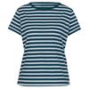 FRILUFTS PENICHE BOXY T-SHIRT Damen Funktionsshirt FRENCH VANILLA - MAJOLICA BLUE/ BRIGHT WHITE ST