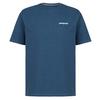 Patagonia M' S P-6 LOGO RESPONSIBILI-TEE Herren T-Shirt MILLED YELLOW - UTILITY BLUE