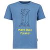 Jack Wolfskin MORE HUGS T K Kinder T-Shirt ELEMENTAL BLUE - ELEMENTAL BLUE