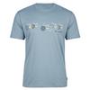 Vaude CYCLIST T-SHIRT V Herren T-Shirt LIGHT OLIVE - NORDIC BLUE