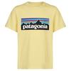 Patagonia K' S P-6 LOGO T-SHIRT Kinder T-Shirt NEW NAVY - MILLED YELLOW