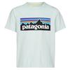 Patagonia K' S P-6 LOGO T-SHIRT Kinder T-Shirt NEW NAVY - WISPY GREEN