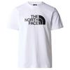 The North Face M S/S EASY TEE Herren T-Shirt TNF MEDIUM GREY HEATHER - TNF WHITE