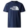 The North Face M S/S EASY TEE Herren T-Shirt SMOKED PEARL - SUMMIT NAVY