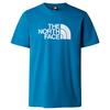 The North Face M S/S EASY TEE Herren T-Shirt IRON RED - ADRIATIC BLUE