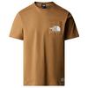 The North Face M BERKELEY CALIFORNIA POCKET S/S TEE Herren T-Shirt UTILITY BROWN - UTILITY BROWN