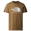 The North Face M BERKELEY CALIFORNIA S/S TEE- IN SCRAP Herren T-Shirt TNF BLACK - UTILITY BROWN