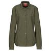 Craghoppers NOSILIFE ADVENTURE LONG SLEEVED SHIRT III Damen Outdoor Bluse WILD OLIVE - WILD OLIVE