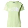 The North Face W S/S EASY TEE Damen T-Shirt TNF BLACK - ASTRO LIME