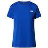 The North Face W S/S SIMPLE DOME TEE Damen T-Shirt TNF WHITE - TNF BLUE