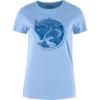 Fjällräven ARCTIC FOX PRINT T-SHIRT W Damen T-Shirt INDIGO BLUE - ULTRAMARINE