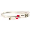 SKROSS USB TO USB-C CABLE 1,2 M WHITE - WHITE