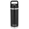 Yeti Coolers RAMBLER 18 OZ BOTTLE CHUG V2 Trinkflasche BLACK - BLACK