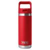 Yeti Coolers RAMBLER 18OZ STRAW BOTTLE Kinder Trinkflasche RESCUE RED - RESCUE RED